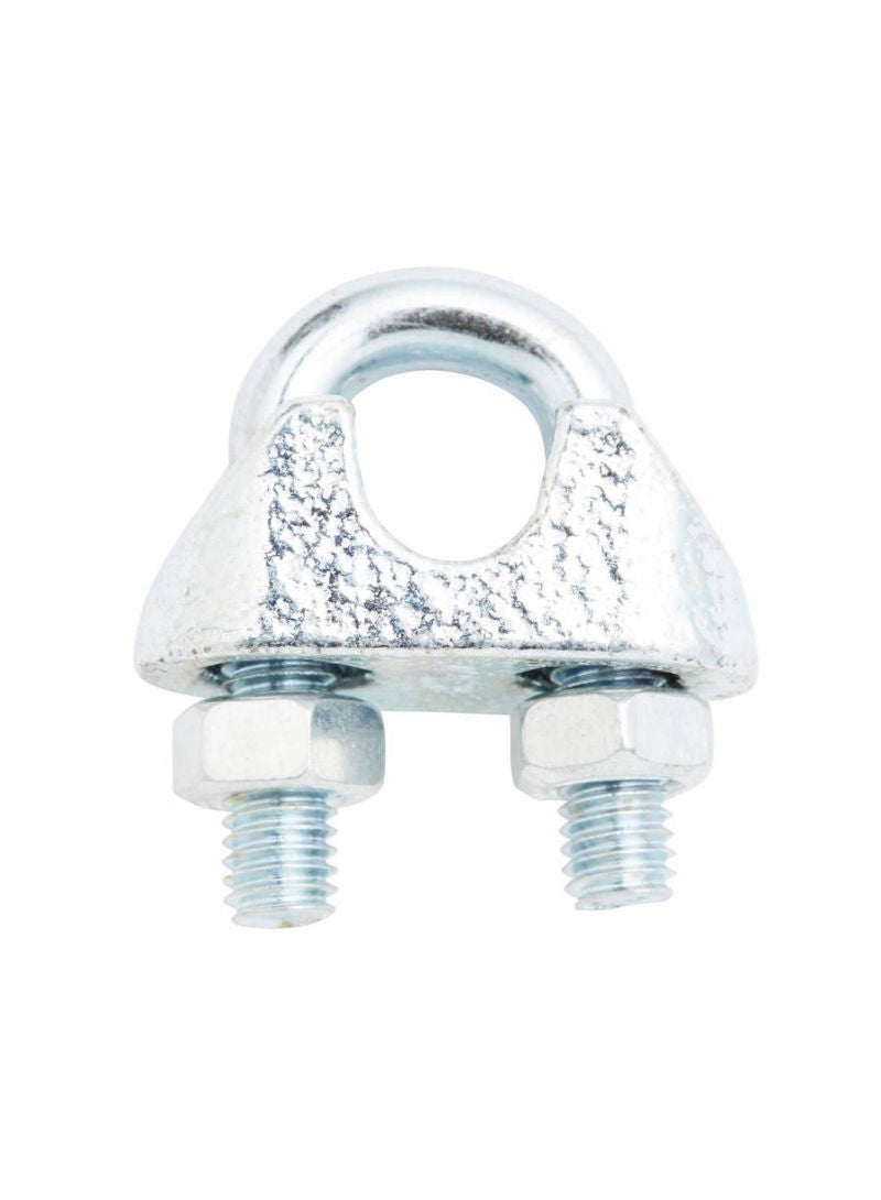 ACE Diall Zinc-Plated Steel Wire Rope Clamp Pack 90 x 6mm 2Pcs