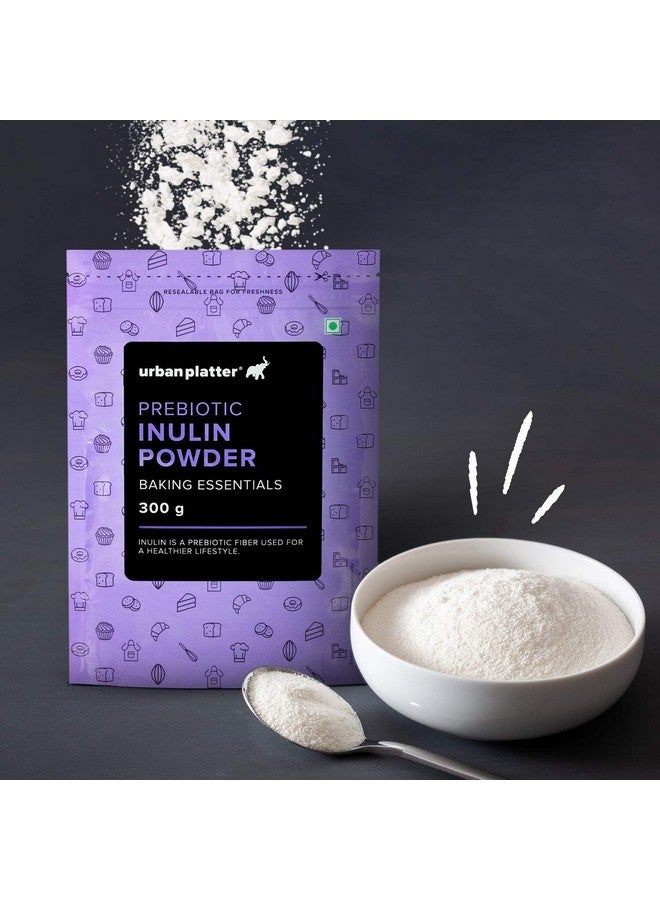 Urban Platter Inulin Powder, 300g (Fructo-Oligosaccharides | FOS | Prebiotic & Rich in Soluble Dietary Fibre | Supports Gut Health) - Image 1