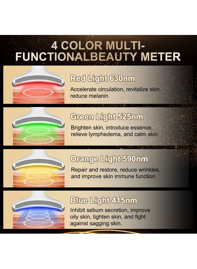 Necomi Face & Neck Massager, Skin Care, Facial Contouring Tool, Cooling and Thermal Functions for Anti-Aging, Lifting and Firming of Sagging Skin - Image 3