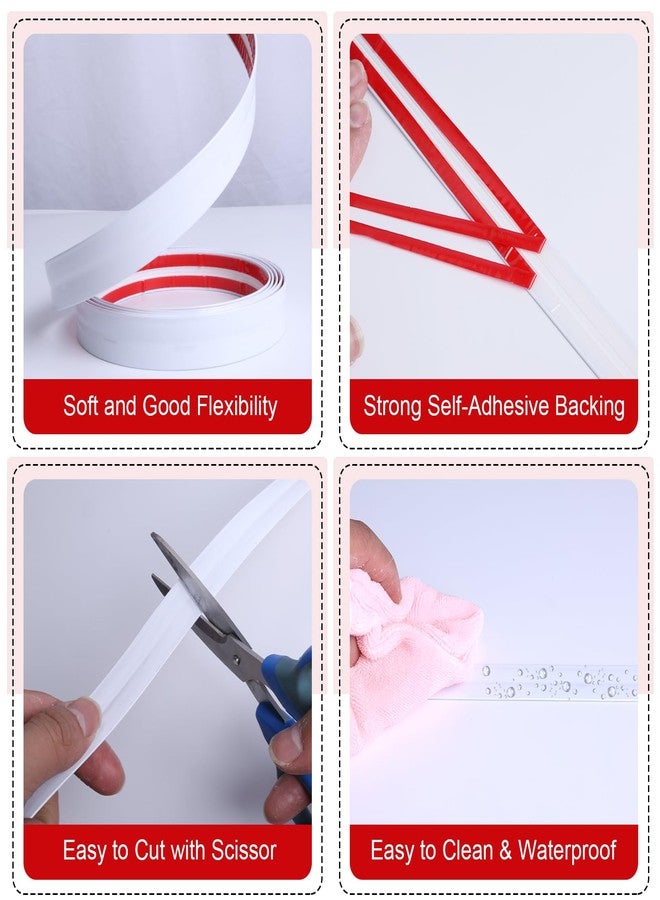 DGSL Peel and Stick Molding Strip, 1.57 in x 13 Ft Wall Corner Protectors Crown Molding Peel and Stick Strip, Self Adhesive Molding for Walls Edge Corner Ceiling, White - Image 4
