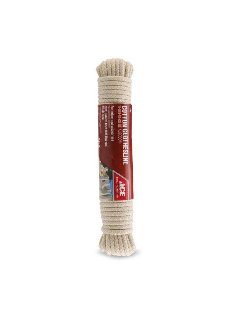 ACE Ace Cotton Clothesline 6mm x 15.2m Sold Per Piece 