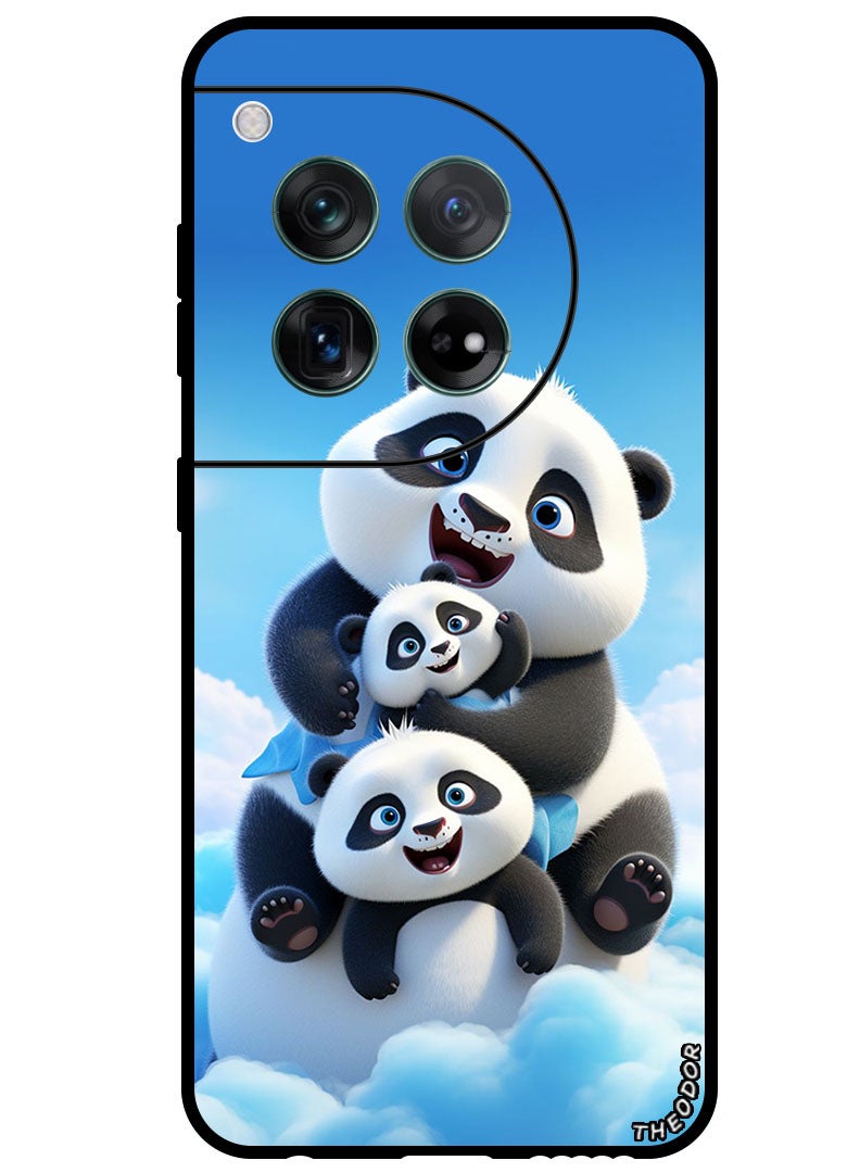 Theodor Protective Case Anti Scratch Shock Proof Bumper Cover For OnePlus 12 Panda 2 - Image 1