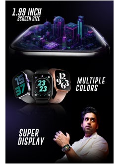 Faster Faster Nerv Smart Watch 3- Smartwatch 1.99 Inches TFT Display 240x 286 Resolution- Smartwatches for Women and Men- Health and Fitness Tracker 100 Plus Sports Mode  - Image 4