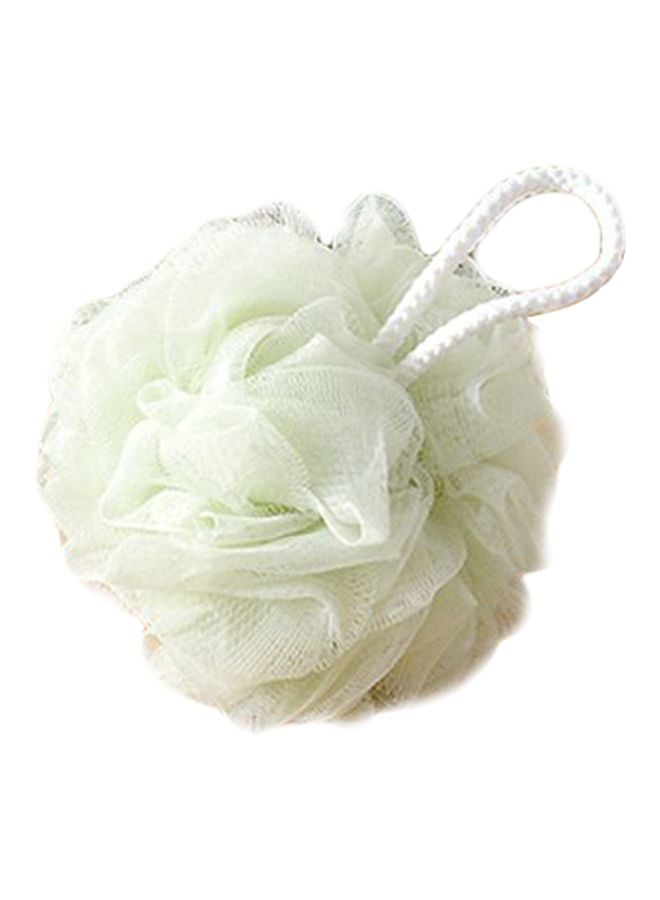 NIBEMINENT Rich Bubbles Bath Shower Sponge Light Green 14x5cm  - Image 1
