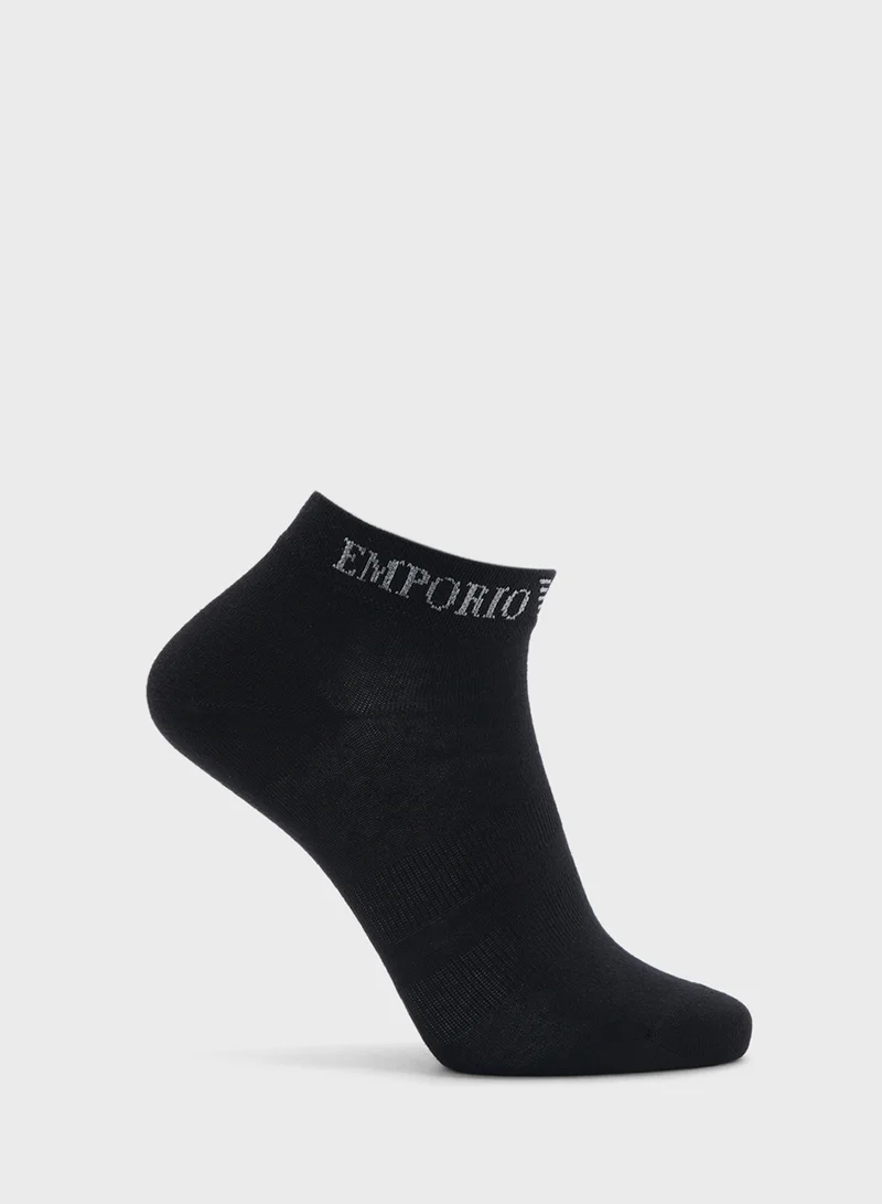 EMPORIO ARMANI 3-PACK SNEAKER SOCKS