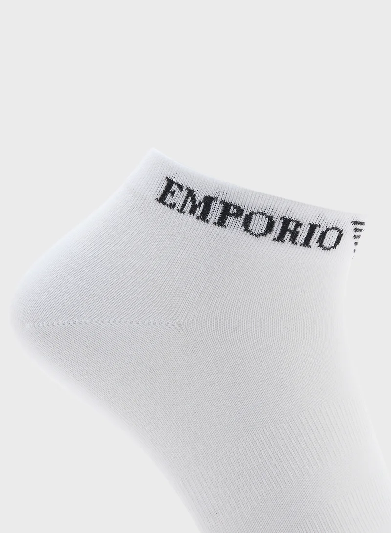 EMPORIO ARMANI 3-PACK SNEAKER SOCKS