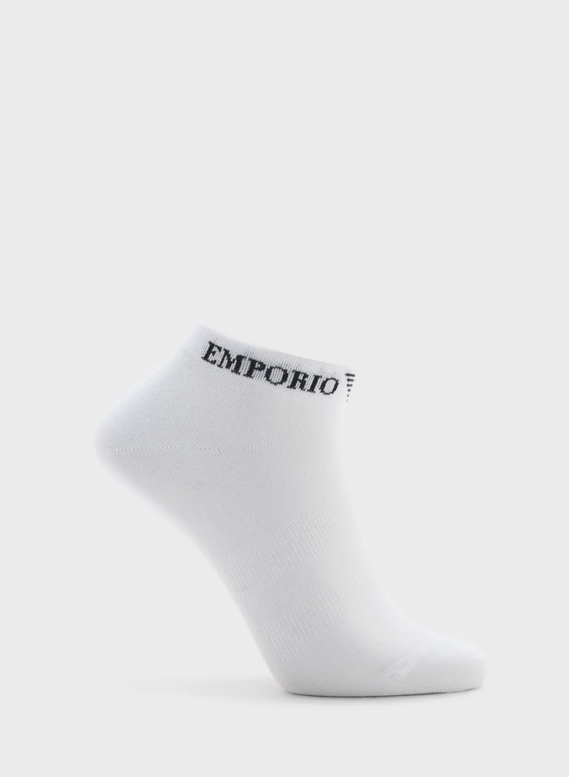 EMPORIO ARMANI 3-PACK SNEAKER SOCKS