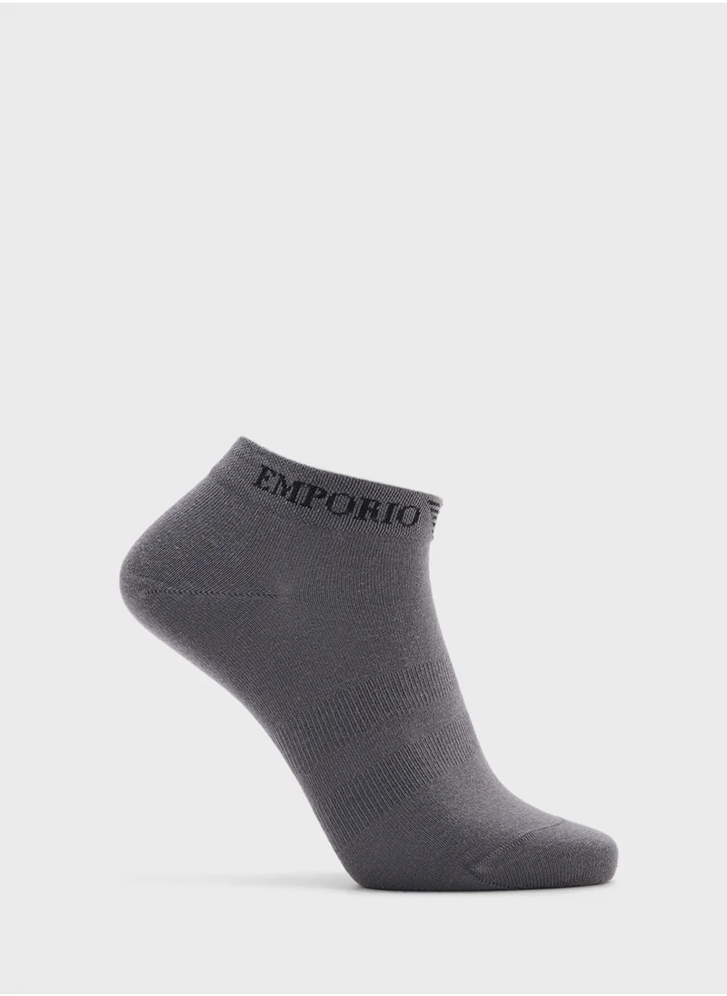 EMPORIO ARMANI 3-PACK SNEAKER SOCKS