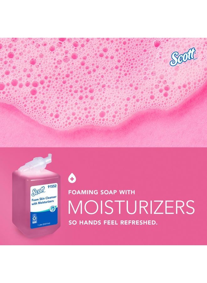Scott Pro Foam Skin Cleanser With Moisturizers, Light Floral, 1,000 Ml Bottle - Image 3