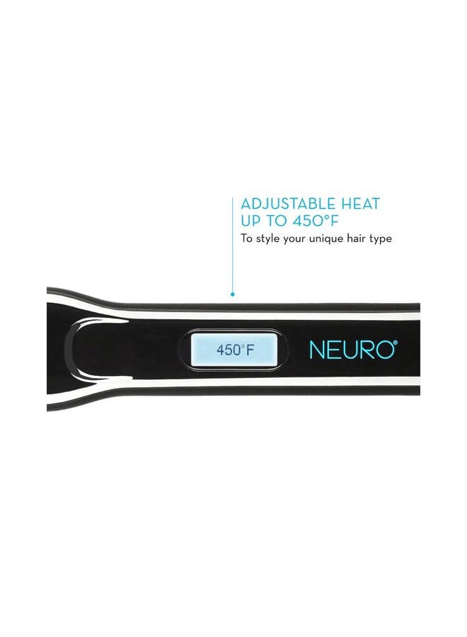 Neuro مكواة مسطحة من بول ميتشل بتقنية التيتانيوم الناعم، إعدادات حرارة قابلة للتعديل، للتنعيم والتسريح المتقدم، 1.25" - Image 3