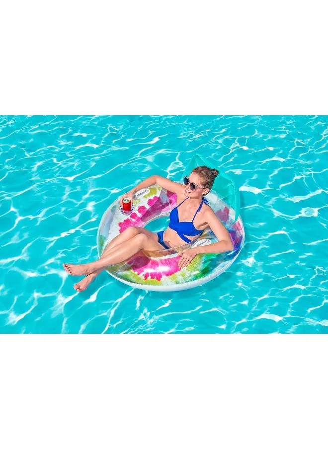 Bestway Swim Ring Tie Dye 118x117cm