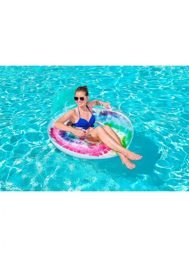 Bestway Bestway Swim Ring Tie Dye 118x117cm