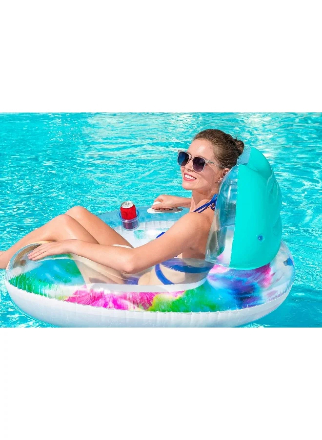 Bestway Bestway Swim Ring Tie Dye 118x117cm