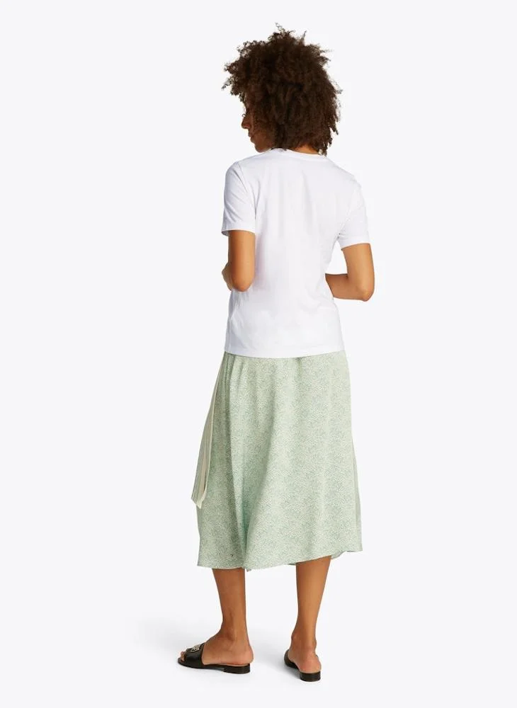 تومي هيلفيغر Logo Crew Neck T-Shirt