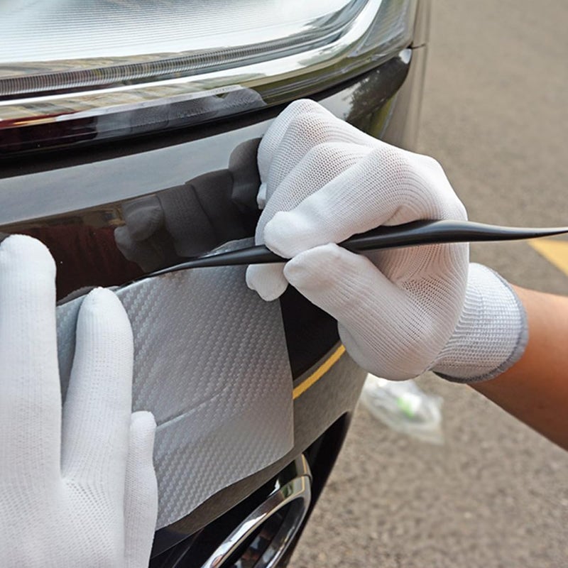 STHIRA® 5pcs Car Film Tools Detailing Tools Car Film Tucking Tools with Tool Box Vehicle Vinyl Wrap Tool Kit Window Tinting Tool Non-scratch Dual End Tucking Tools for Vinly Wrapping, Car Decals - Image 4