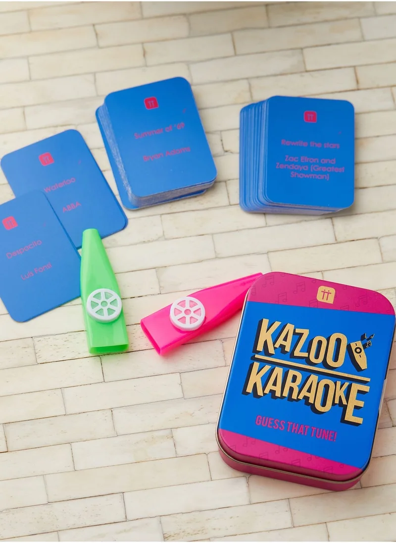 توكينج تيبلز Kazoo Karaoke Tin Game