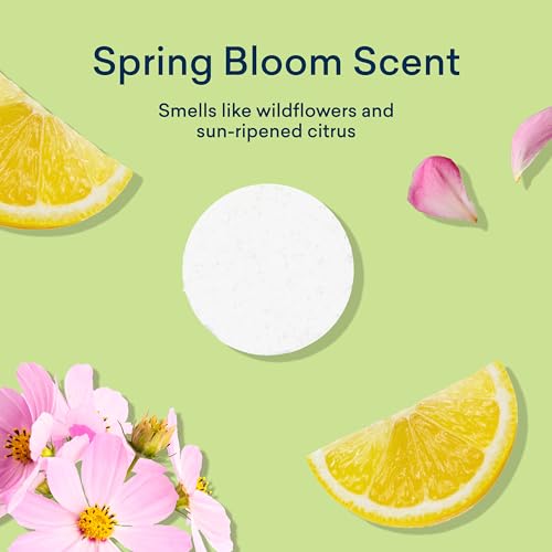 BLUELAND Laundry Detergent Tablets, 60 Count, Spring Bloom Scent, Plastic-Free Eco-Friendly Pods, Sheets, Liquid Alternative - Safe for Sensitive Skin, Gentle - Image 4