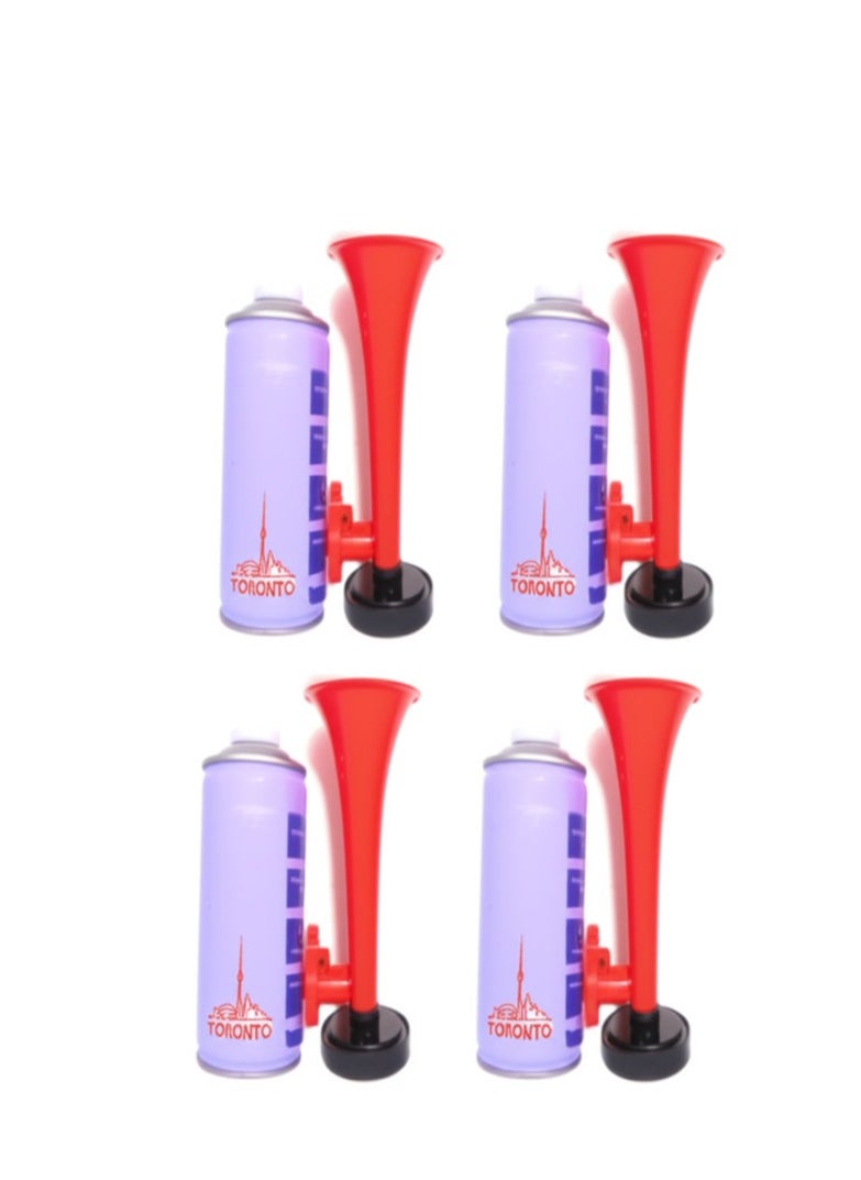 TORONTO Air Horn For Party and Celebrations 4 Pack  - Image 1