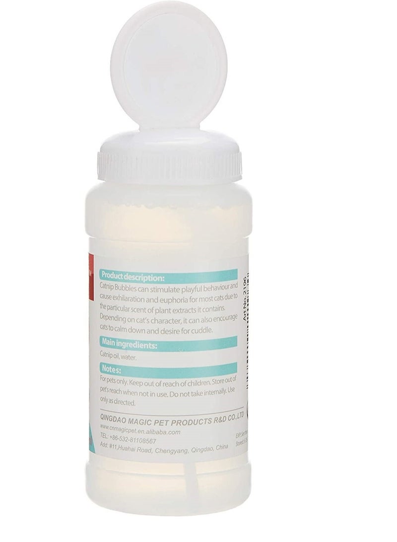 Bioline Scented Catnip Oil Bubbles for Pets 120ML - Image 2