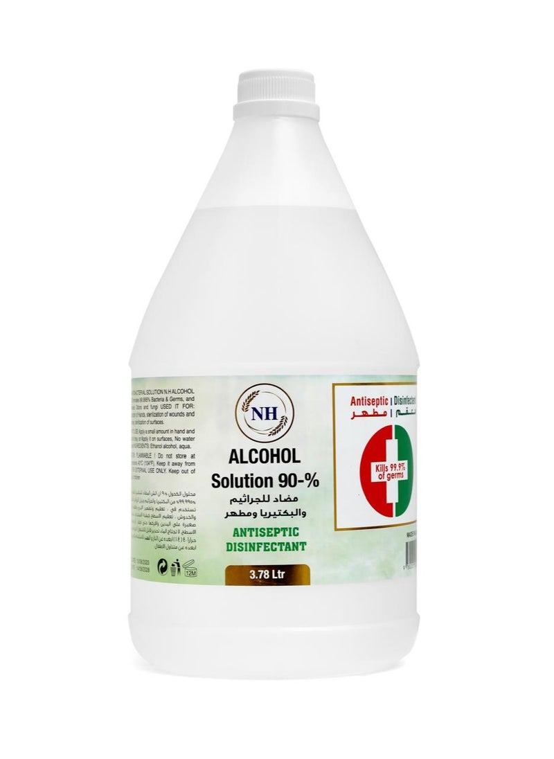NH NH Beauty 90% Solution Alcohol Sanitizer 3.78Ltr  - Image 2