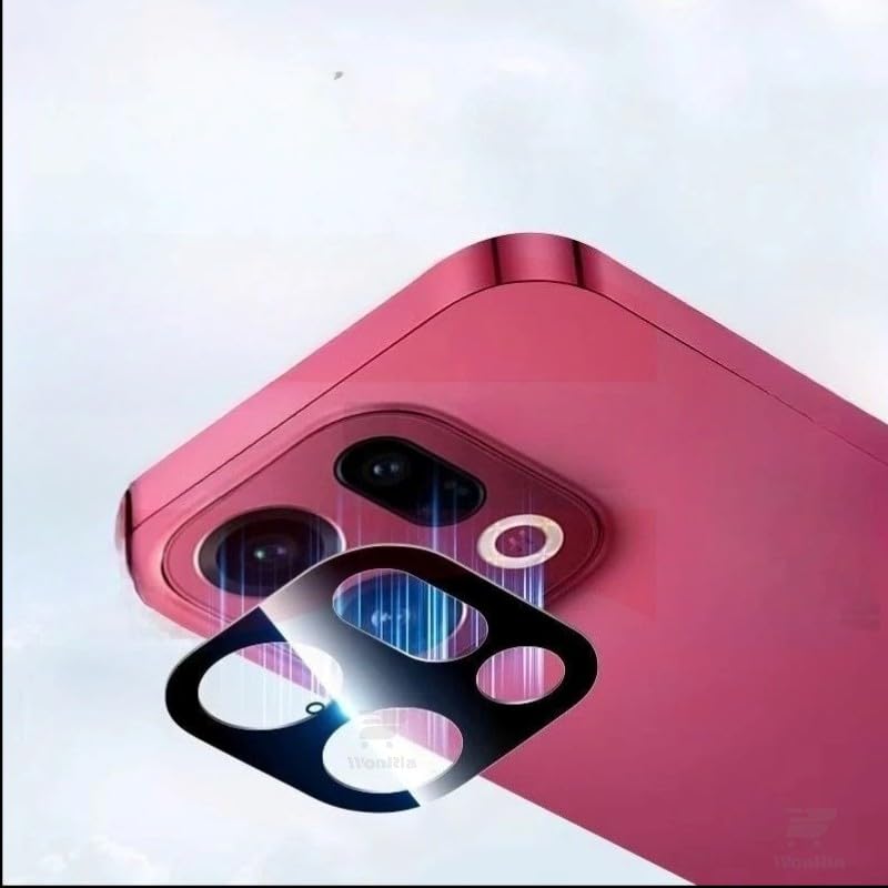 WonRia ® Pack 1- Back Camera Glass Protector for Oppo Find X9 5G Camera Lens Protector Guard [3D Premium] - Black - Image 2