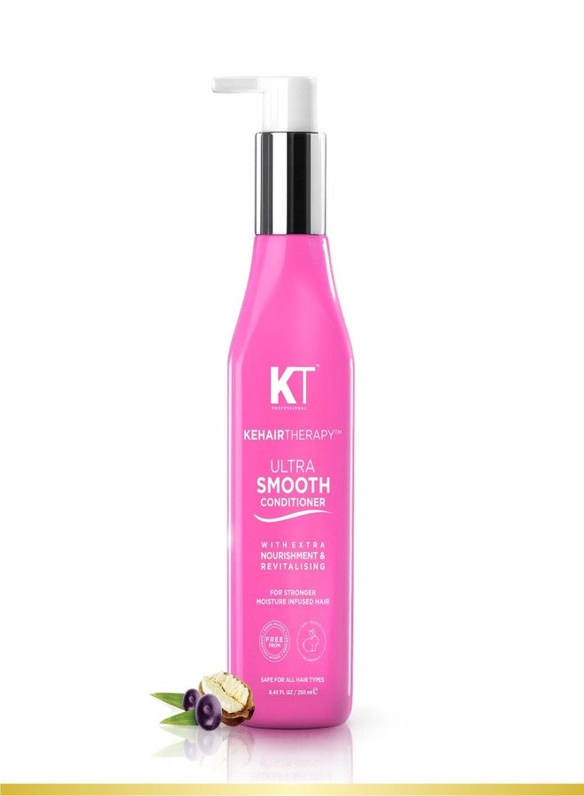 KT Professional Sulfate-Free Ultra Smooth Conditioner for Chemically Treated Hair | Deep Nourishment & Frizz Control | With Keratin & Natural Oils | 250ml - Image 1
