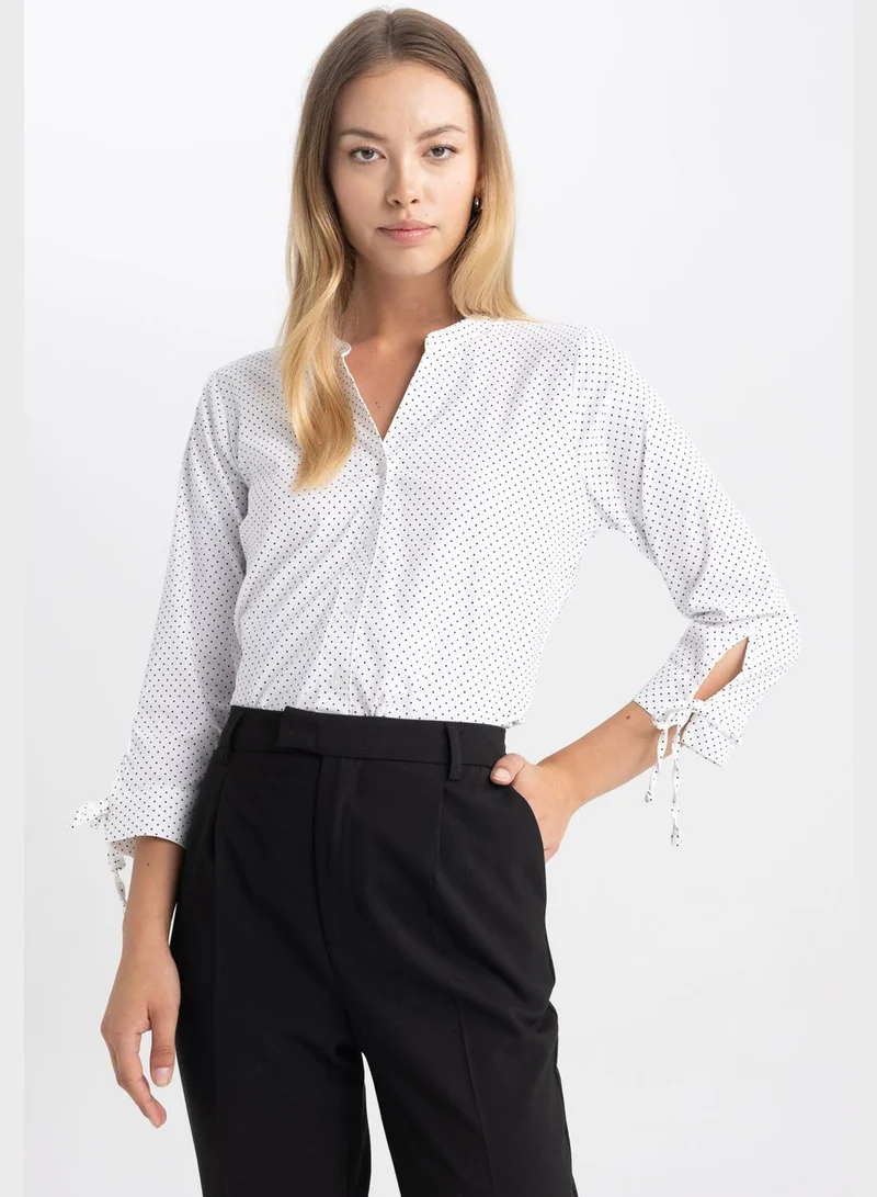 DeFacto Regular Fit Long Sleeve Shirt