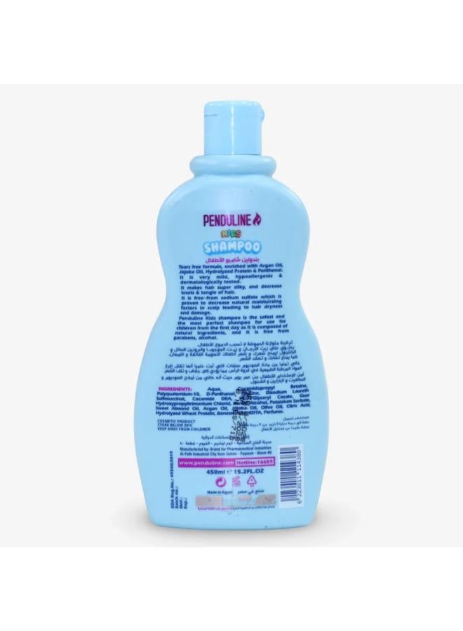 Penduline Kids Shampoo Blue (For Dry Hair) 450ml - Image 2