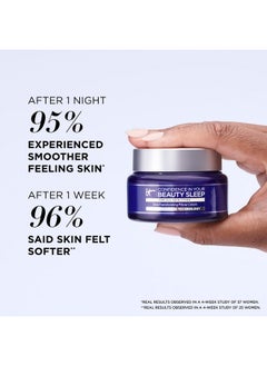 IT COSMETICS IT Cosmetics Confidence in Your Beauty Sleep Night Cream - Visibly Improves Fine Lines, Wrinkles, Dryness, Dullness & Loss of Firmness - With Hyaluronic Acid  - Image 3