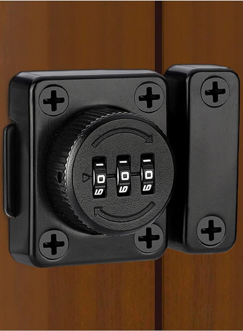 Y&D Mechanical Password Lock Mechanism Rotary Room Door Combination Office File Cabinet Sliding Buckle Surface Mounted Old Style - Image 1