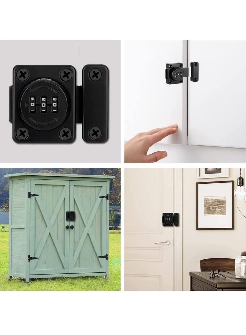 Y&D Mechanical Password Lock Mechanism Rotary Room Door Combination Office File Cabinet Sliding Buckle Surface Mounted Old Style - Image 4