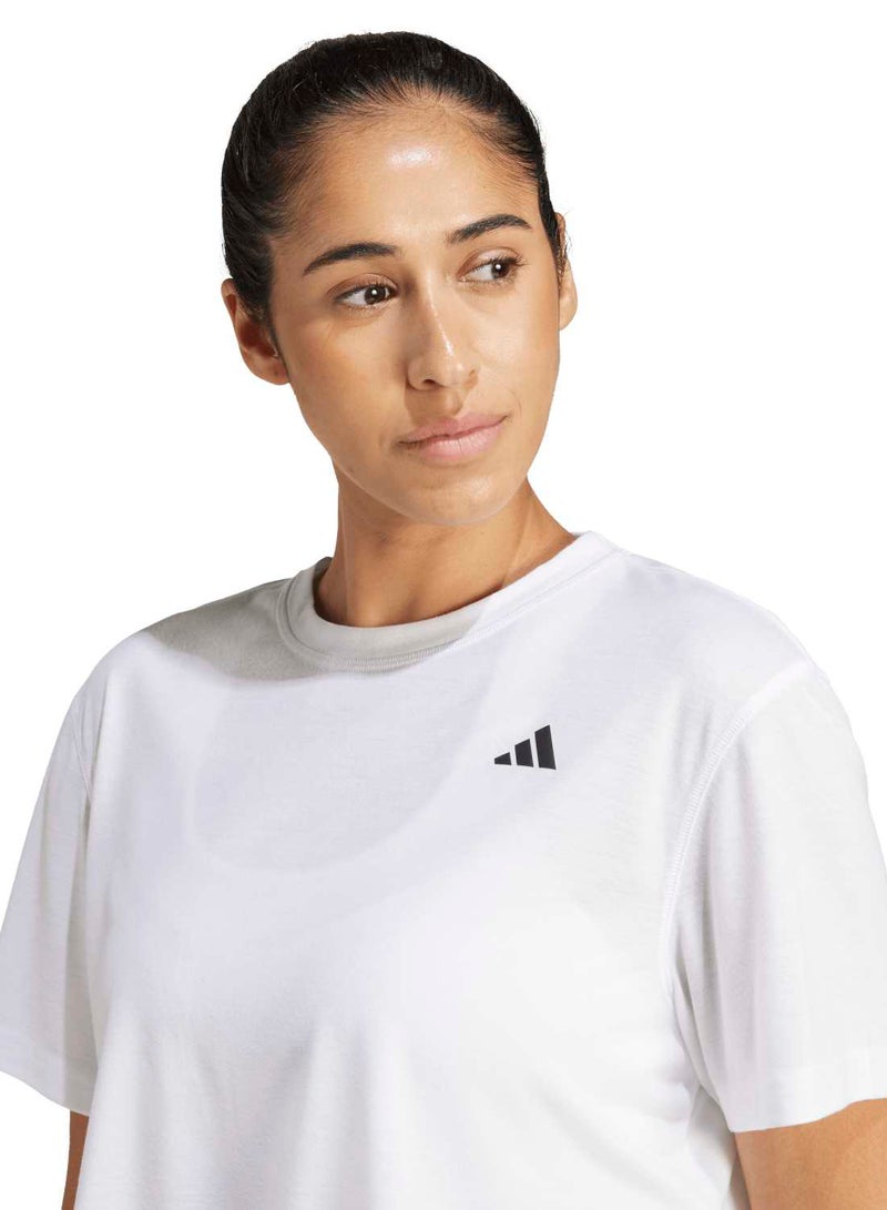 Adidas Workout Essentials Boxy T-Shirt - Image 5