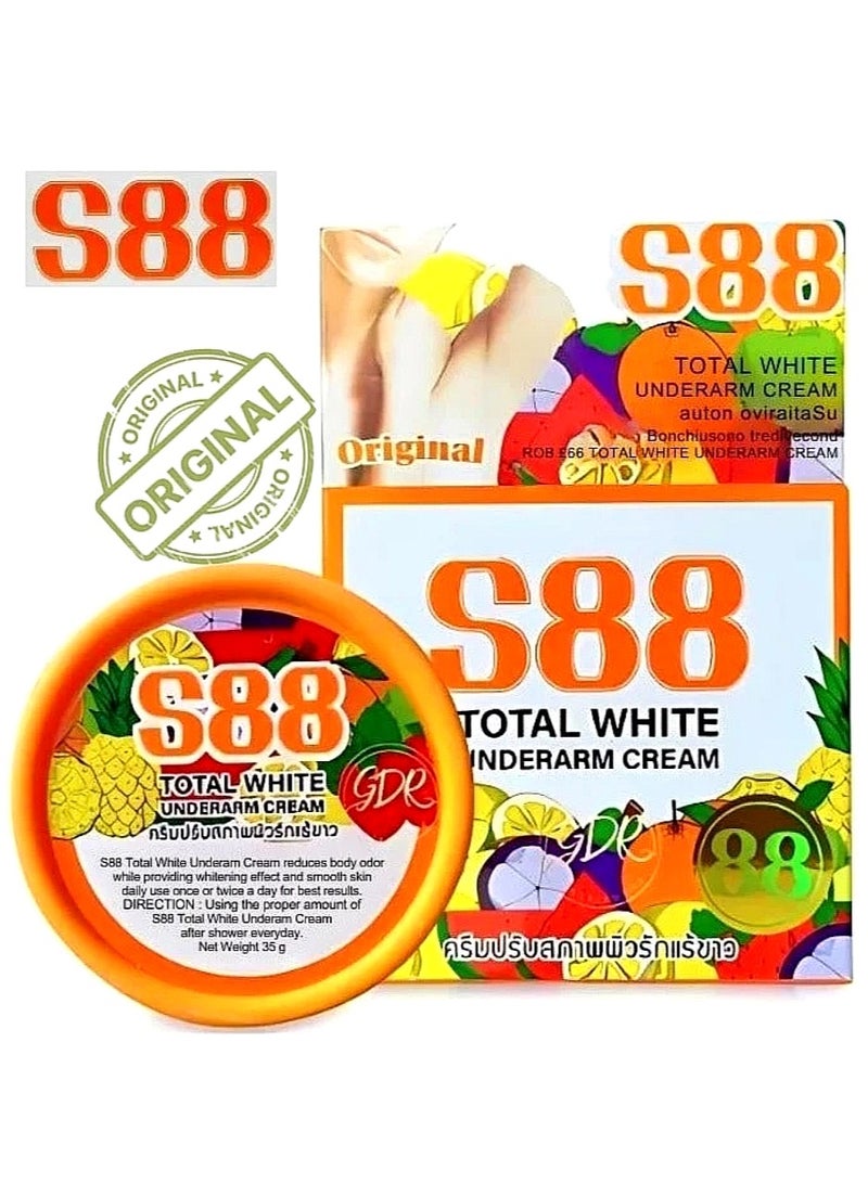 S88 Total White Underarm Cream 35 gm Original - Image 1
