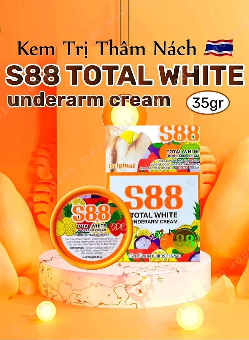 S88 Total White Underarm Cream 35 gm Original - Image 2