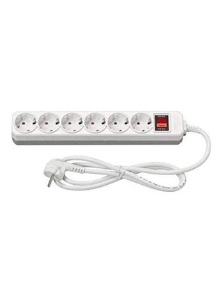 Power Strip Extension Board 5 Meters Cord 6 Sockets With Master Illuminated Switch White 71.99g - pzsku/ZAAEEAD215C5643C65CEAZ/45/_/1688546499/23f86464-3d41-4c3f-8da7-91b6eb413883