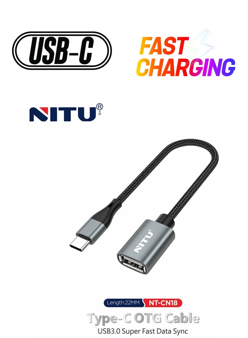 نيتو NITU  TYPE-C To USB 3.0 OTG CABLE - Image 1