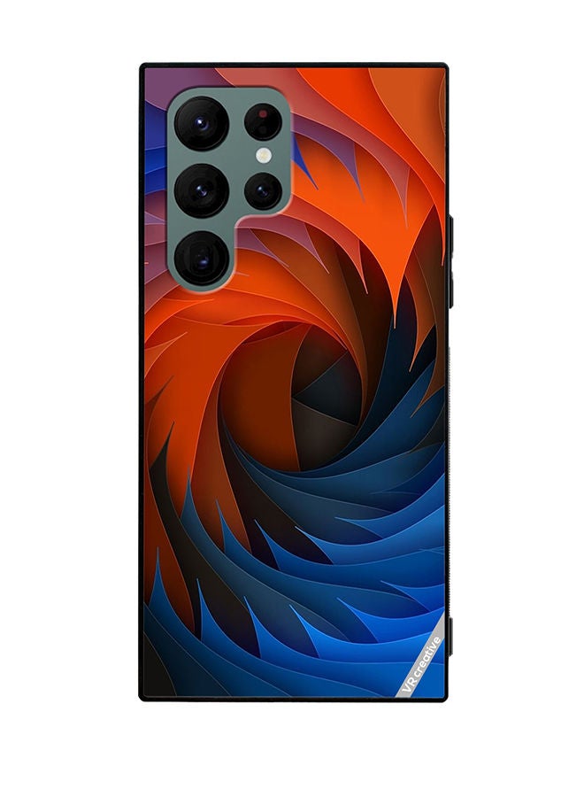 VR CREATIVE Protective Case Cover For Samsung Galaxy S22 Ultra 5G Multicolor Design - Image 1