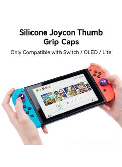 Muyixin Switch Noctilucent Thumb Grip Protection Caps, Joystick Cap for Nintendo Switch/OLED/Lite Controller  - Image 2