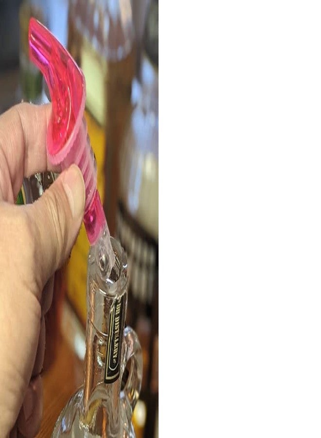 Precision Pour 1/2 oz, Red (PP-12R-3PK) - Measured Liqour Pourer - Liquor Bottle Pour Spout - (3 Pk) 100% USA Made - Pour The Perfect Cocktail with Our No Leak Bottle Spouts, Size 0.5 oz - Image 5