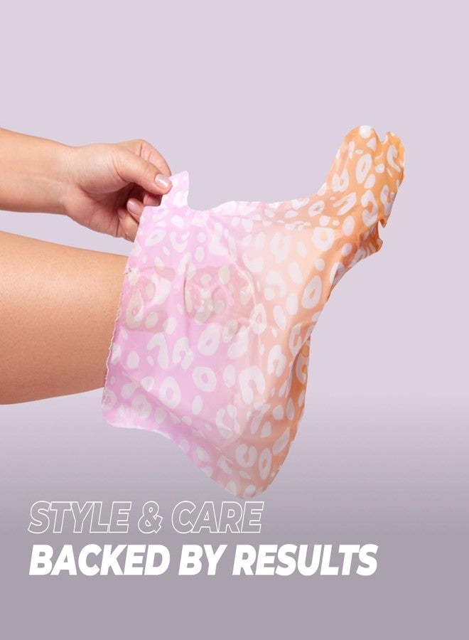 Vitamasques Ultra Peel Exfoliating Foot Mask, with Coconut & Pineapple Extract (Pack of 3) - Image 5