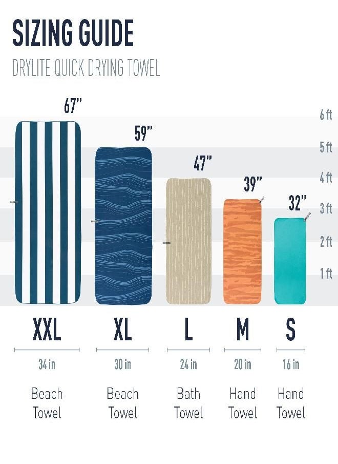 SEA TO SUMMIT To Summit Drylite Towel, Lightweight Camping And Travel Towel, Large (24 X 48 Inches), Sage Green  - Image 3