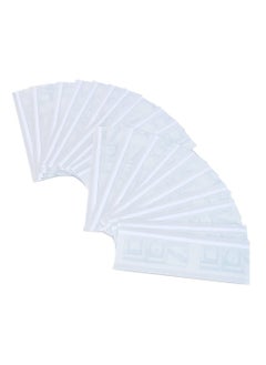KASTWAVE 30 Pack Window Fly Traps for Indoors, Fly Paper Sticky Strips, Fly Catcher Clear Windows Trap for Home  - Image 1