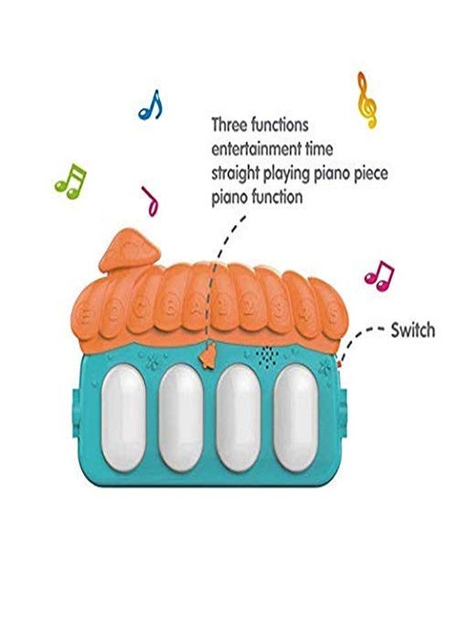 Smartcraft 5 in 1 Soft Music Piano Home Fitness Rack Gym Mat Rattle Baby - Image 5