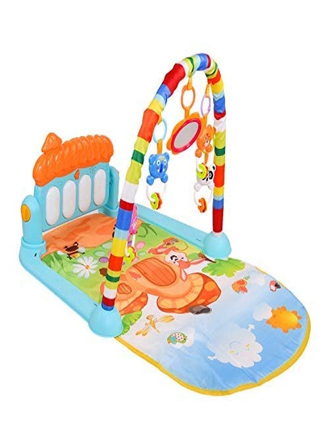 Smartcraft 5 in 1 Soft Music Piano Home Fitness Rack Gym Mat Rattle Baby - Image 1