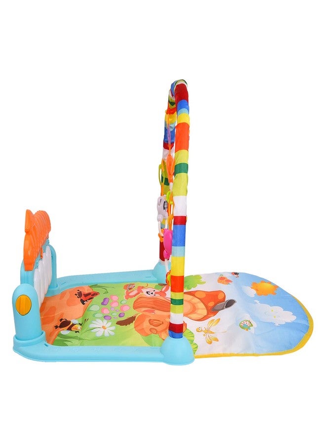 Smartcraft 5 in 1 Soft Music Piano Home Fitness Rack Gym Mat Rattle Baby - Image 4