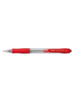 PILOT Pilot Super Grip Red Retractable Clicker Pen Medium 1.0  - Image 3