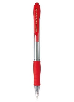 PILOT Pilot Super Grip Red Retractable Clicker Pen Medium 1.0  - Image 1