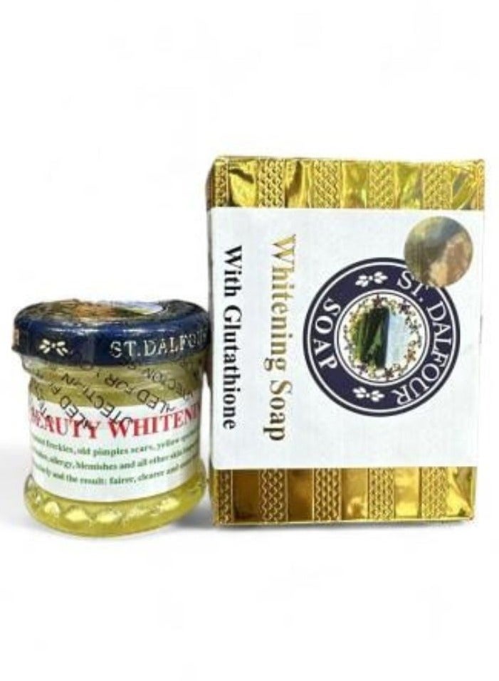 Original Dalfour soap and cream set