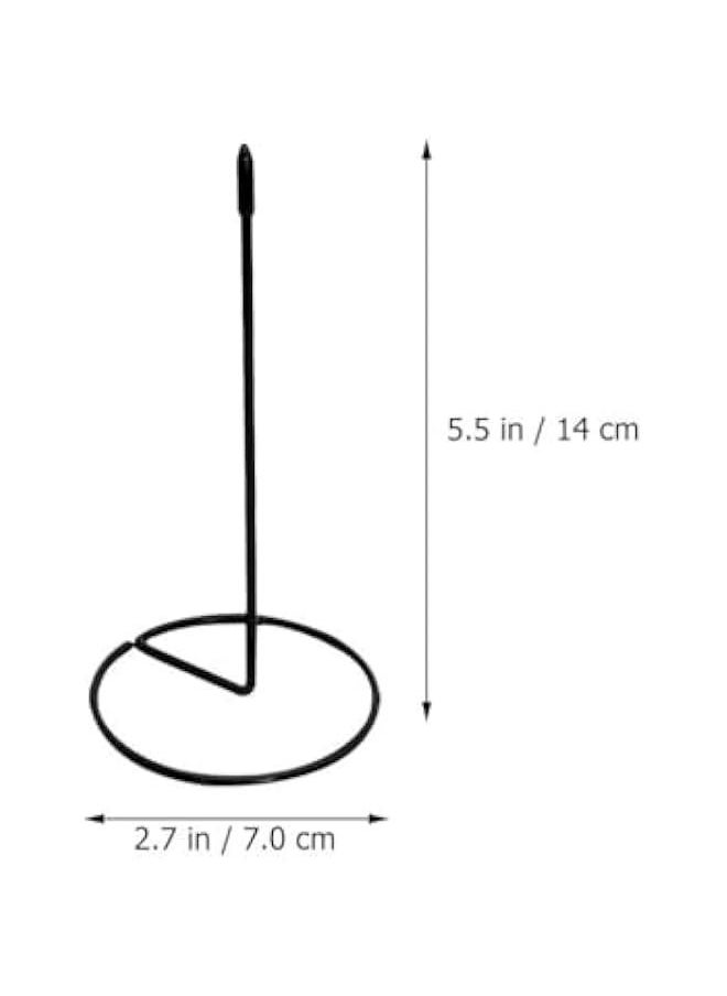 Generic - Stainless Steel Desk Check Receipt Holder Needle Ticket Spindle Menu Storage Spike Bill Inserter Note HolderHolder. - Image 1