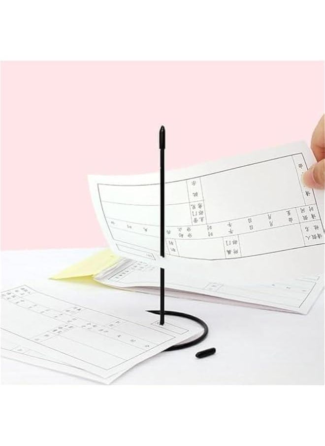 Generic - Stainless Steel Desk Check Receipt Holder Needle Ticket Spindle Menu Storage Spike Bill Inserter Note HolderHolder. - Image 1